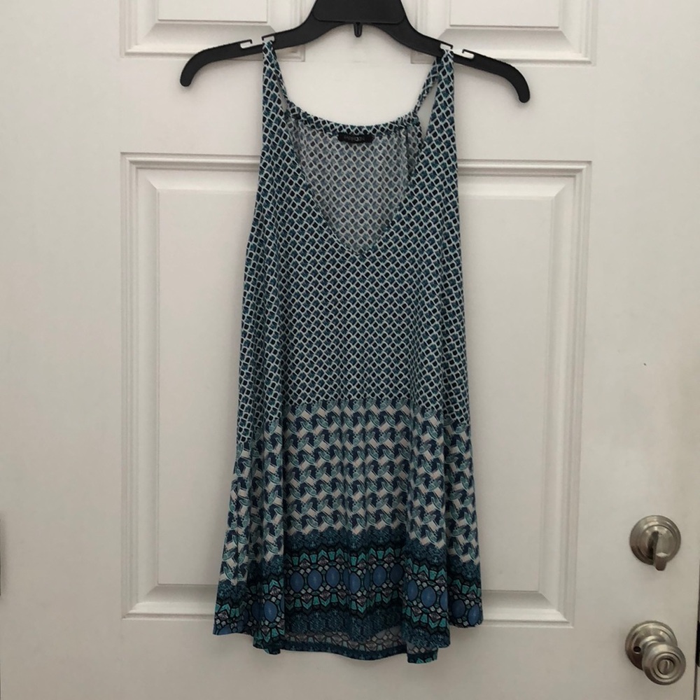 Makai halter swing knit tank top